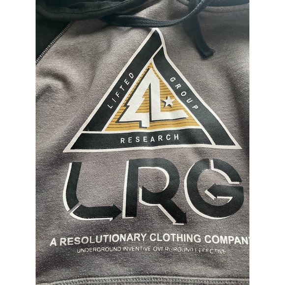 LRG Pullover Sweatshirt SIZE Small Gray - Picture 2 of 7